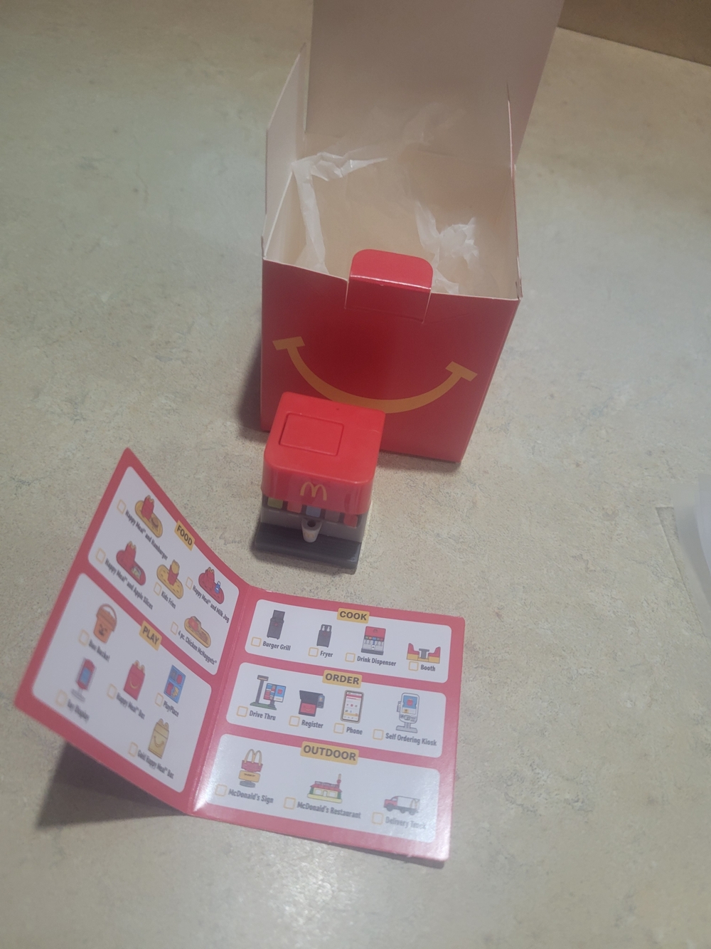 Lil McDonald's 05 Soda Machine